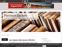 Tablet Screenshot of parcourszachee0910ssm.over-blog.com