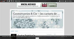 Desktop Screenshot of cosmetueries.over-blog.com