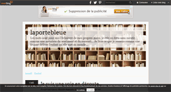Desktop Screenshot of laportebleue.over-blog.com