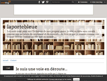 Tablet Screenshot of laportebleue.over-blog.com