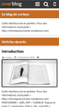 Mobile Screenshot of chronique-curiosite.over-blog.com