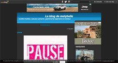 Desktop Screenshot of melybelle.over-blog.com