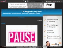 Tablet Screenshot of melybelle.over-blog.com