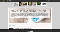 Desktop Screenshot of djamelbourasenparachute.over-blog.fr