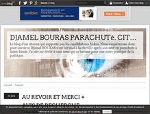 Tablet Screenshot of djamelbourasenparachute.over-blog.fr