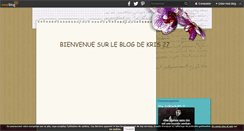 Desktop Screenshot of kris.loisirs-creatifs.over-blog.com
