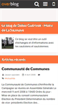 Mobile Screenshot of lessor-saulceen.over-blog.fr