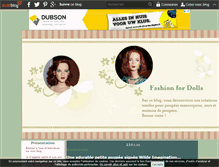 Tablet Screenshot of fashionfordolls.over-blog.com