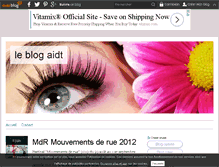 Tablet Screenshot of aidt.over-blog.com