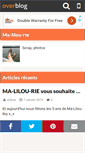 Mobile Screenshot of ma-lilou-rie.scrap.over-blog.com