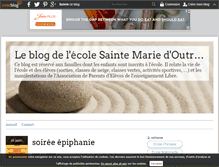 Tablet Screenshot of ecole-ste-marie-outreau.over-blog.fr
