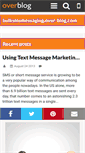 Mobile Screenshot of bulksmsmessaging.over-blog.com