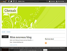 Tablet Screenshot of chenak.over-blog.fr