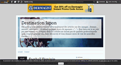 Desktop Screenshot of destination-japon.over-blog.fr
