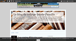 Desktop Screenshot of college.sainte.famille.over-blog.com