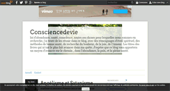 Desktop Screenshot of consciencedevie.over-blog.com