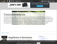 Tablet Screenshot of consciencedevie.over-blog.com