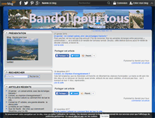 Tablet Screenshot of bandol.over-blog.fr
