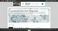 Desktop Screenshot of countrylovers.over-blog.com