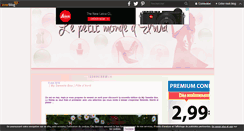 Desktop Screenshot of lepetitmondedelvira.over-blog.com