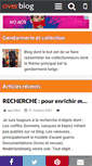 Mobile Screenshot of gendarmerie-collection.over-blog.com
