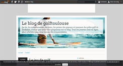 Desktop Screenshot of golftoulouse.over-blog.fr