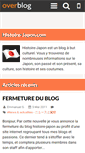 Mobile Screenshot of histoire-japon.over-blog.com