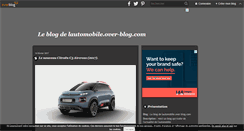 Desktop Screenshot of lautomobile.over-blog.com