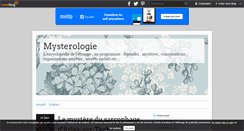 Desktop Screenshot of mysterologie.over-blog.com