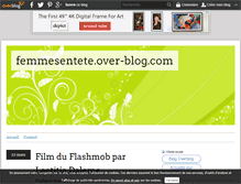 Tablet Screenshot of femmesentete.over-blog.com