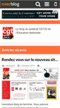 Mobile Screenshot of cgt-educaction35.over-blog.com