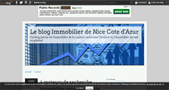 Desktop Screenshot of immobilier-nice.over-blog.fr