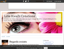 Tablet Screenshot of liliekwazzcreations.over-blog.com