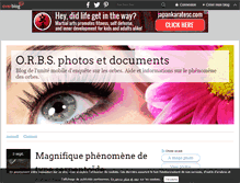 Tablet Screenshot of orbes.over-blog.fr