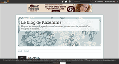 Desktop Screenshot of kazehime.over-blog.fr