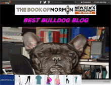 Tablet Screenshot of bestbulldogblog.over-blog.fr