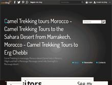 Tablet Screenshot of cameltrekking.over-blog.com