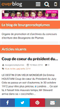 Mobile Screenshot of bourgeonsdeplumes.over-blog.com