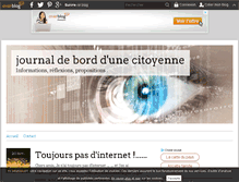 Tablet Screenshot of journalcitoyen.over-blog.fr