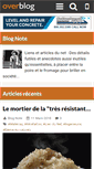 Mobile Screenshot of blognote.over-blog.com