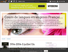 Tablet Screenshot of cours-glaner.over-blog.com