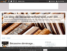 Tablet Screenshot of becassinechezheidi.over-blog.com