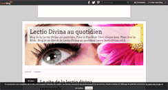 Desktop Screenshot of lectiodivina.over-blog.com