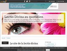 Tablet Screenshot of lectiodivina.over-blog.com