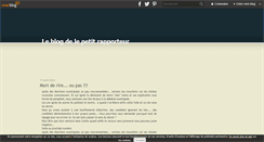 Desktop Screenshot of lepetitrapporteur.over-blog.com