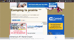 Desktop Screenshot of campinglaprairie.over-blog.com