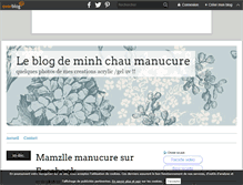 Tablet Screenshot of manucureminhchau.over-blog.com