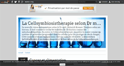 Desktop Screenshot of cellsymbiosis.over-blog.com