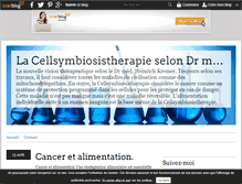 Tablet Screenshot of cellsymbiosis.over-blog.com