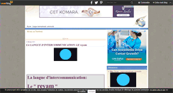 Desktop Screenshot of langueinternationale.reyam.over-blog.com